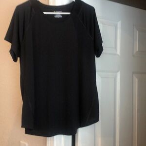 Tek Gear Womans Black XL Short Sleeve Tee Shirt.